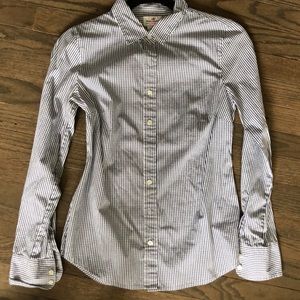 XS JCrew Haberdashery shirt in navy check